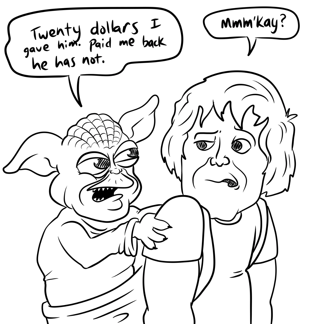  - Online Drawing Game Comic Strip Panel by Wizard Croissant