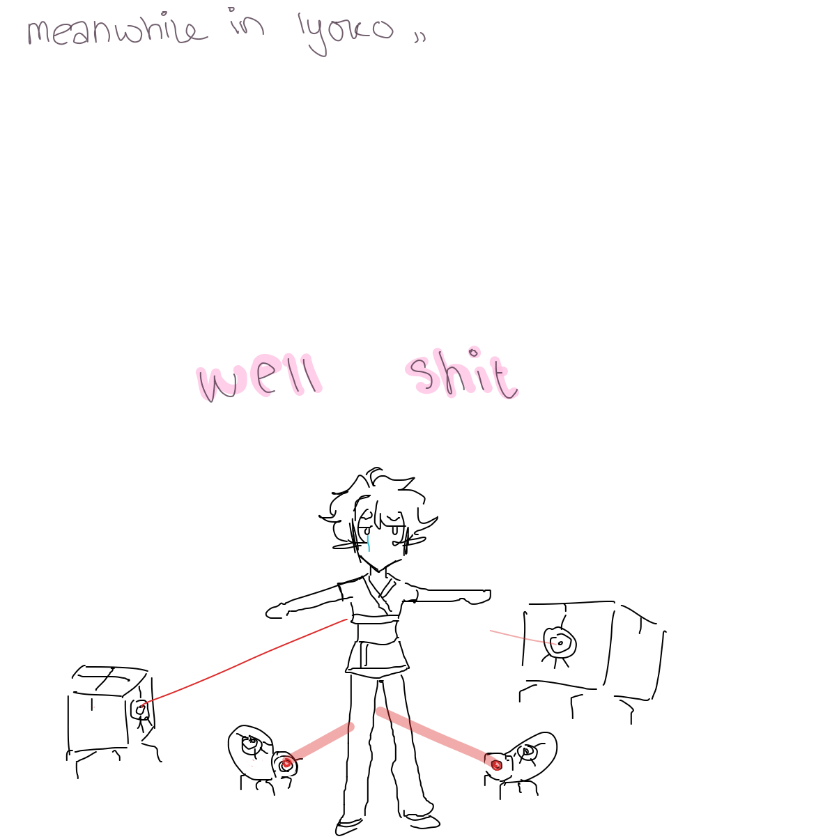 hmm - Online Drawing Game Comic Strip Panel by jaeisjamming