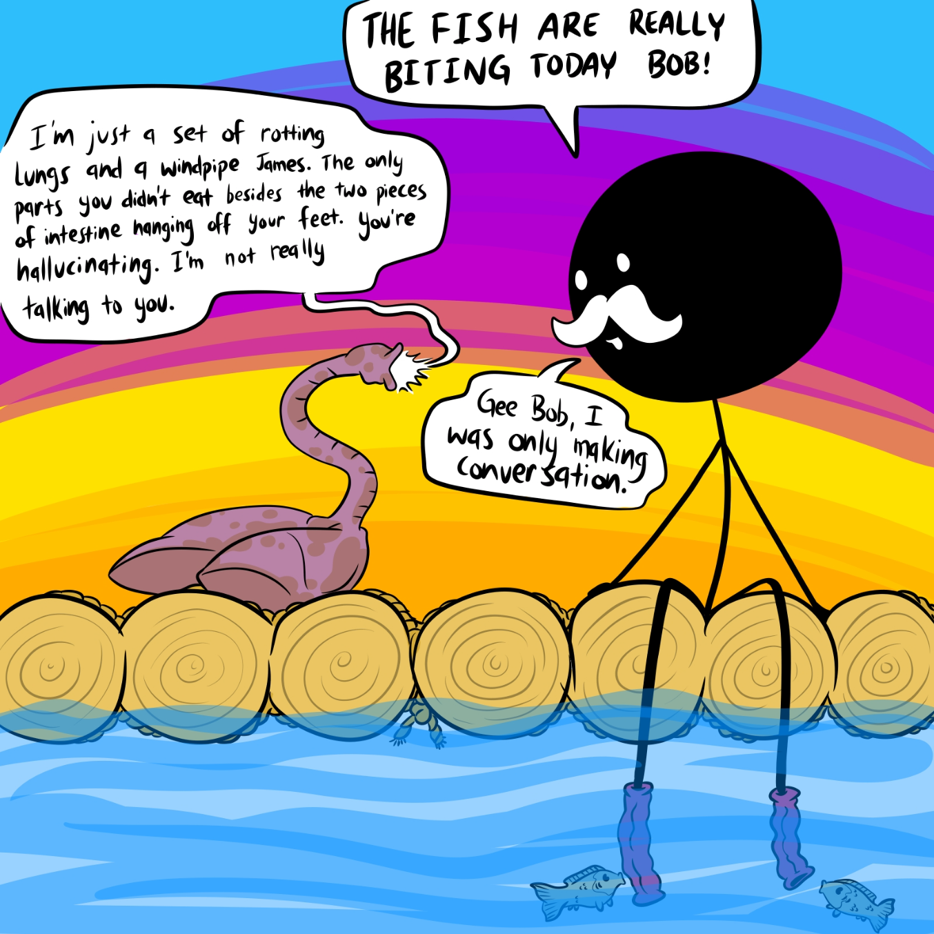  - Online Drawing Game Comic Strip Panel by Wizard Croissant