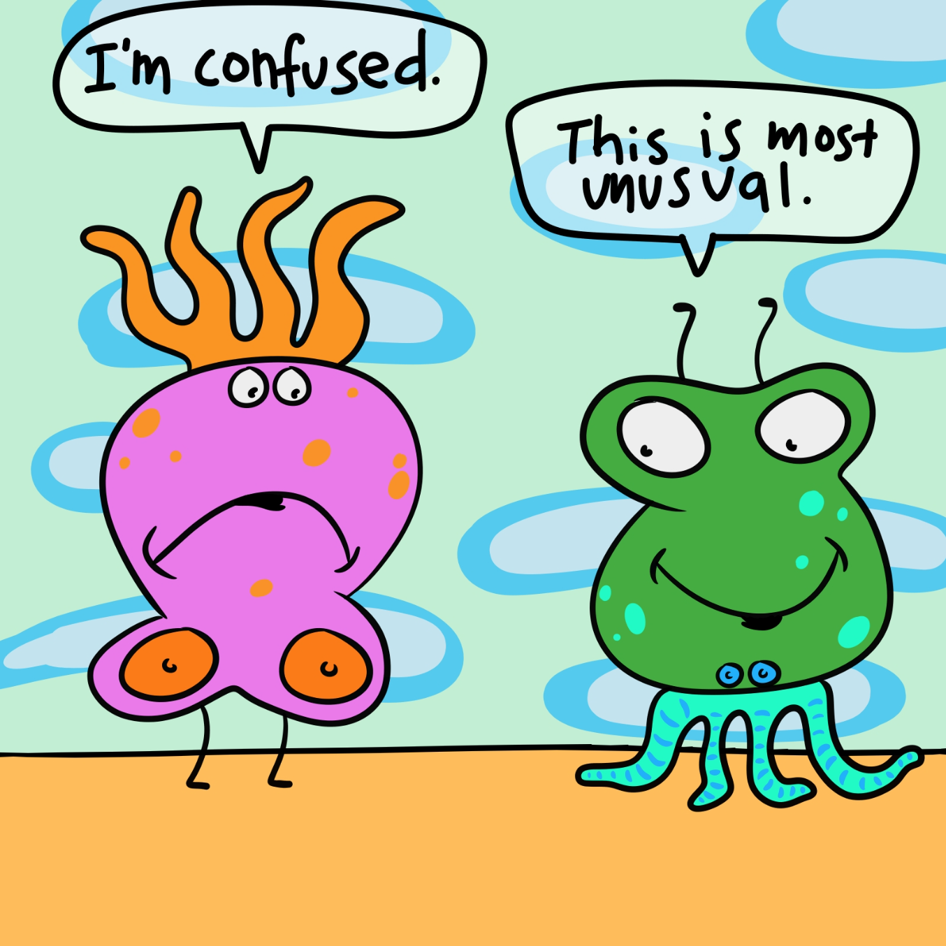  - Online Drawing Game Comic Strip Panel by Wizard Croissant