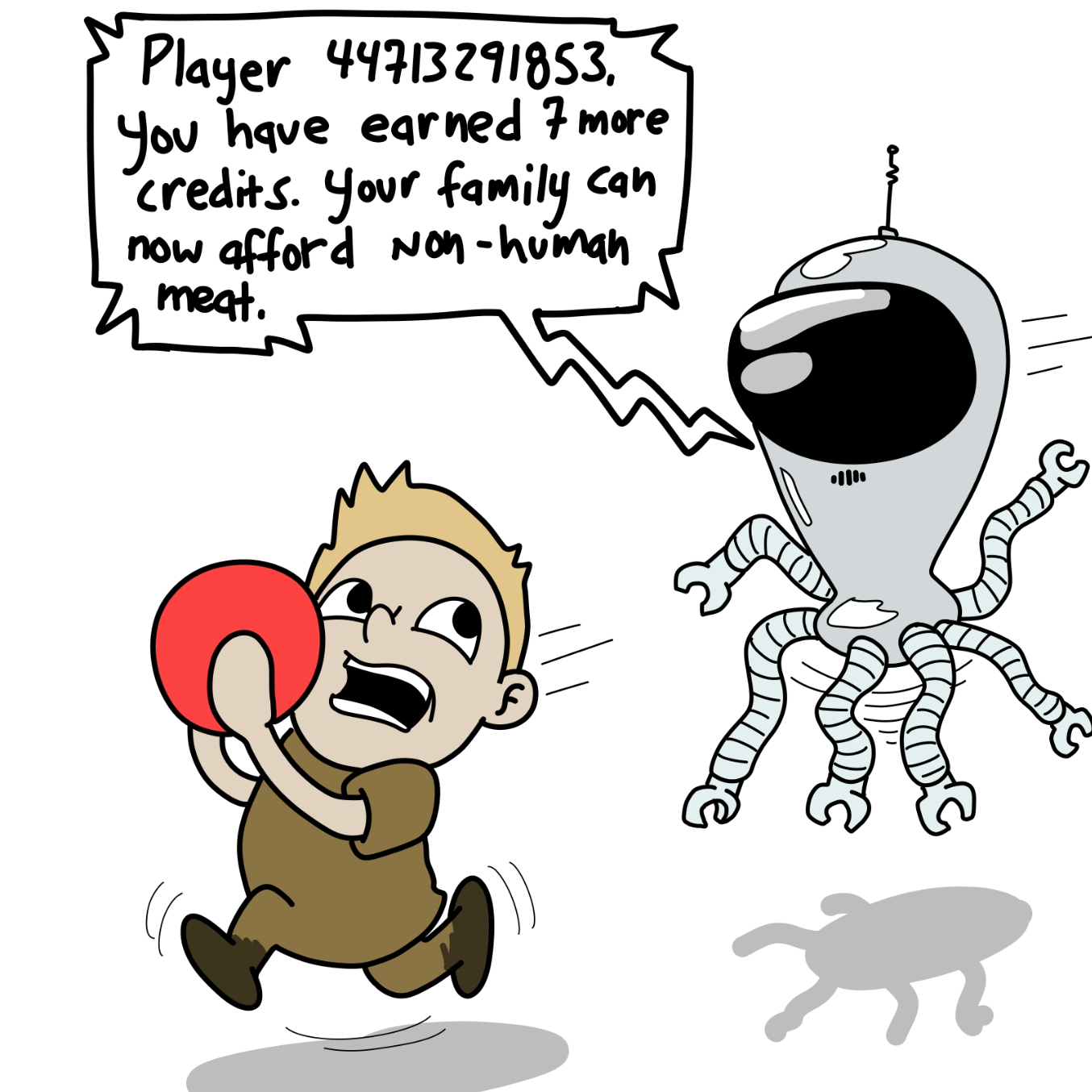  - Online Drawing Game Comic Strip Panel by Wizard Croissant