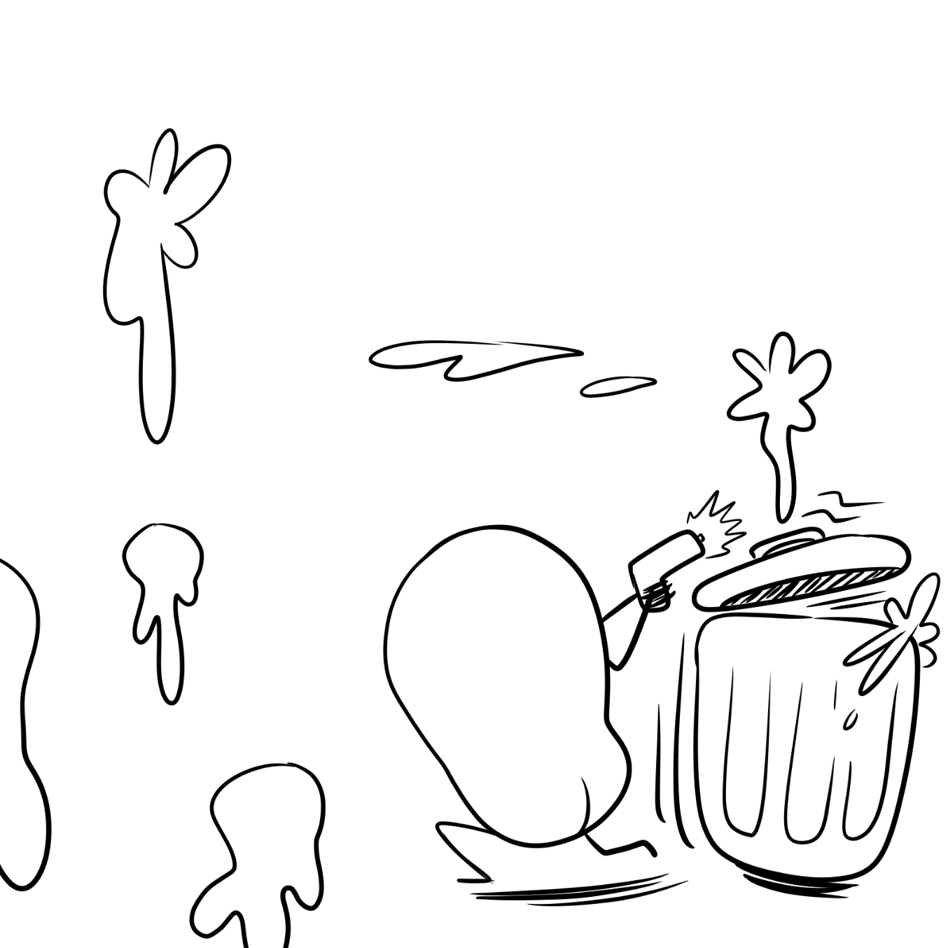  - Online Drawing Game Comic Strip Panel by Wizard Croissant