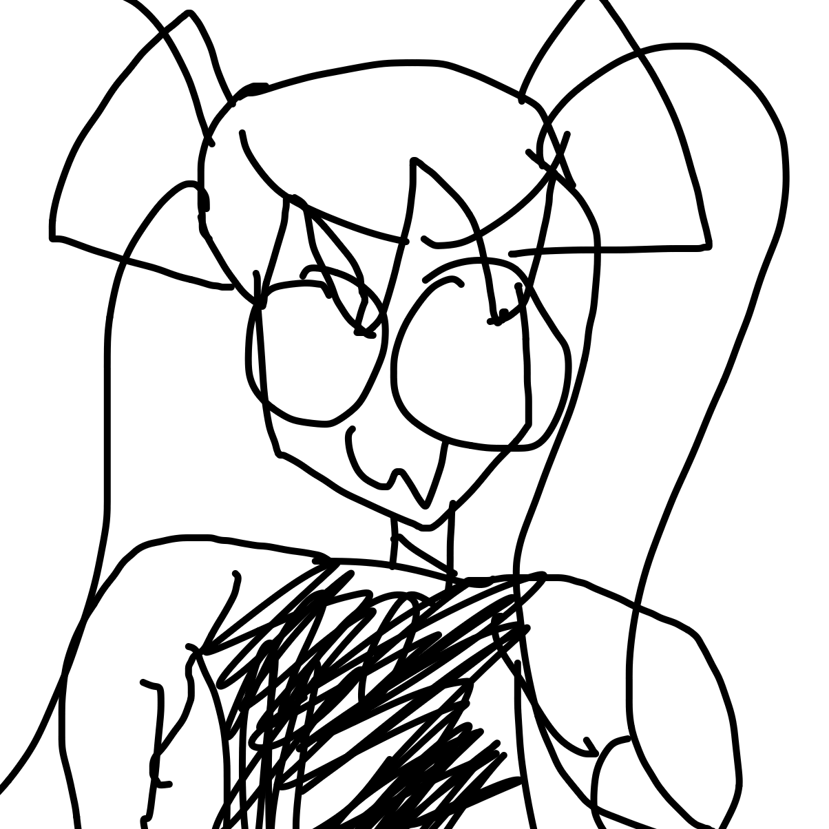 BUFF MIKU BUFF MIKU - Online Drawing Game Comic Strip Panel by EmoWeeb_the_Simp