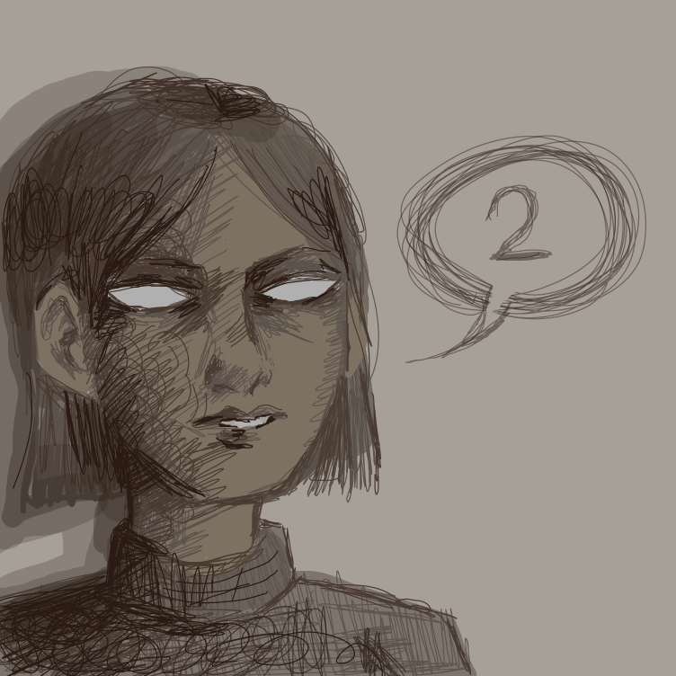 Drawing in The Counter by ThaSilentArtist