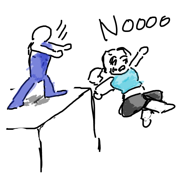Drawing in Wii fit trainer X Pepsiman by esehara