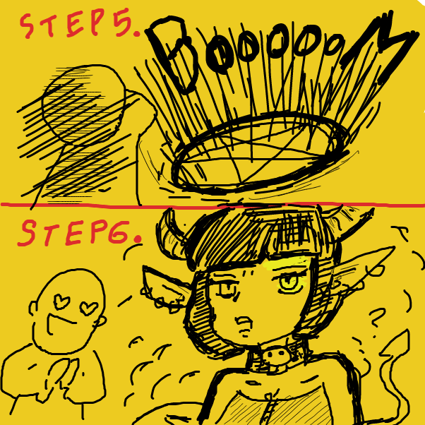  - Online Drawing Game Comic Strip Panel by esehara