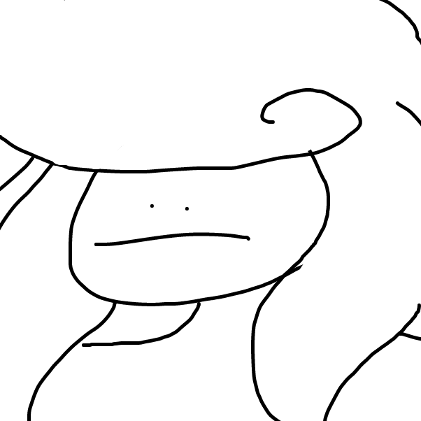 Drawing in Hello I'm New Here by DOCTOR BUTTONS