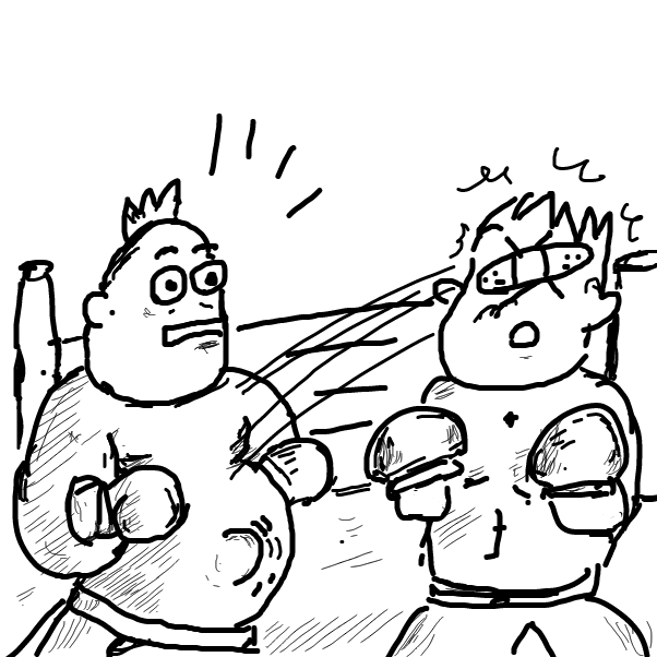  - Online Drawing Game Comic Strip Panel by esehara