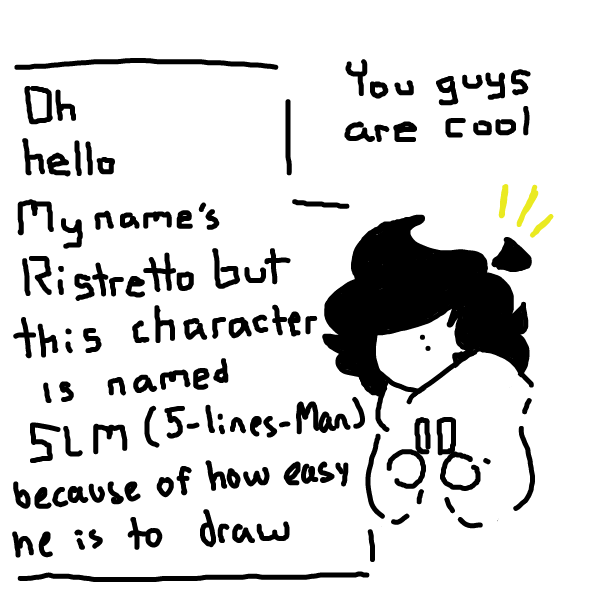 Drawing in is this an introduction by Ristretto