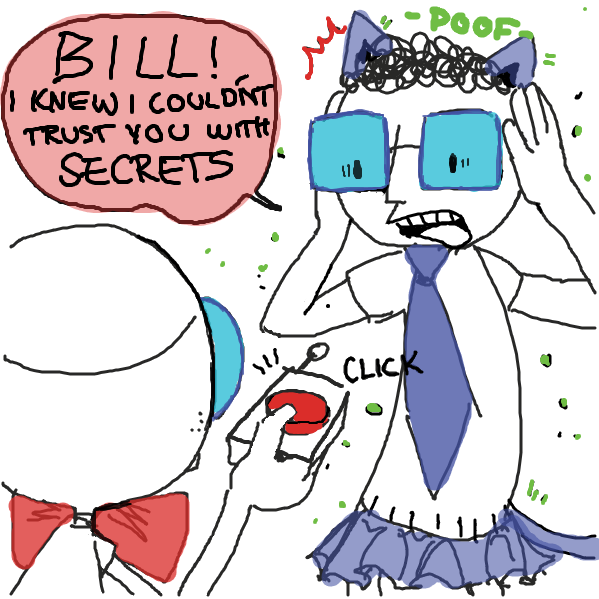 Oh, Bill.... - Online Drawing Game Comic Strip Panel by Akuyi