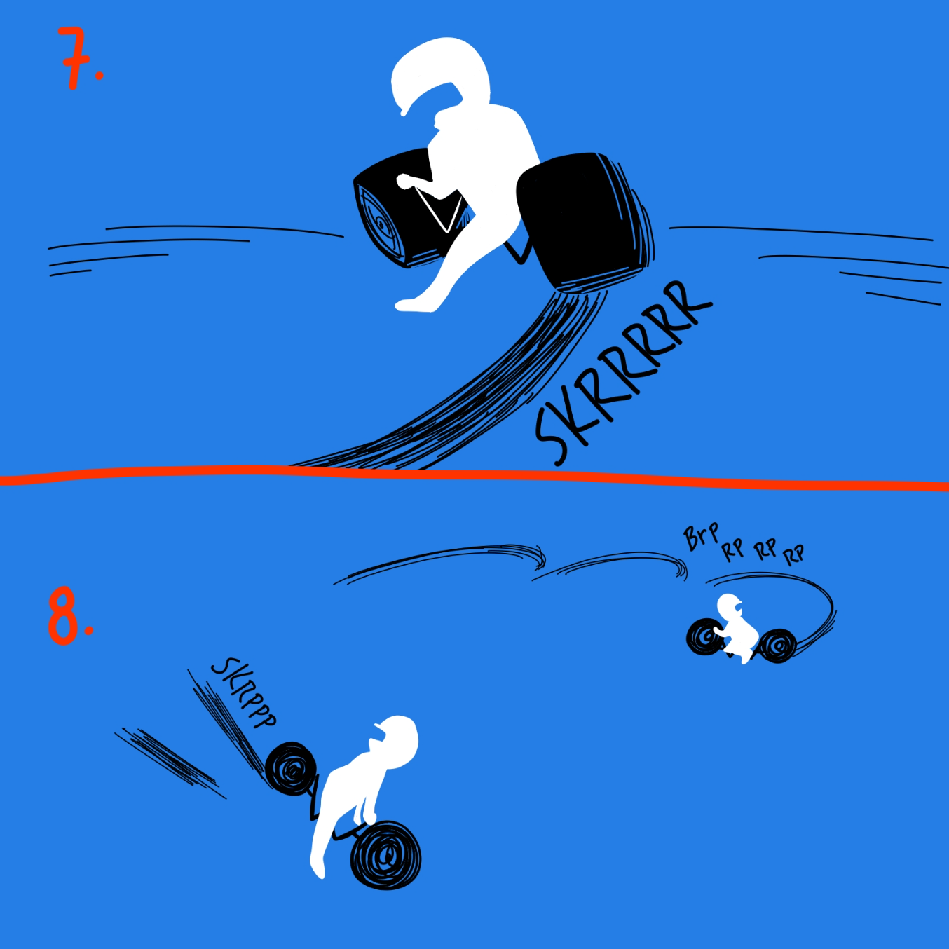  - Online Drawing Game Comic Strip Panel by Wizard Croissant