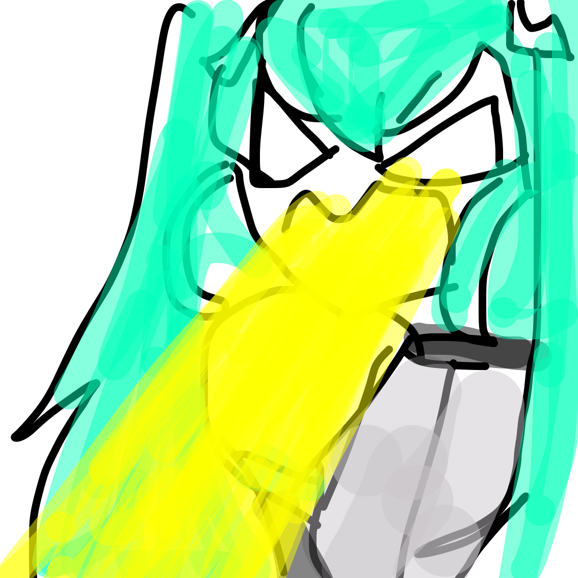 Drawing in Miku miku UUUEEEEUUUUUUUU by MY~LEIGH