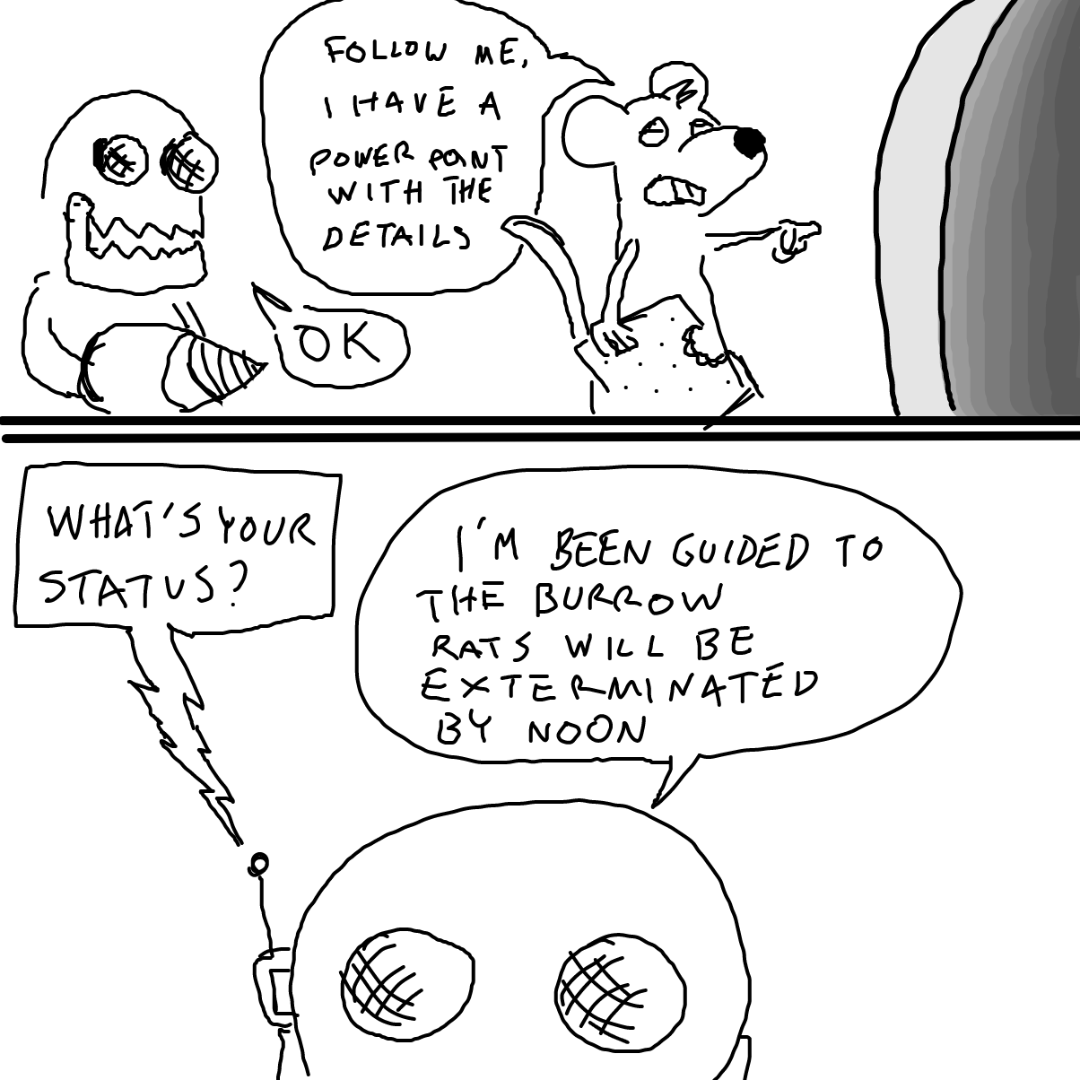  - Online Drawing Game Comic Strip Panel by Sabandija