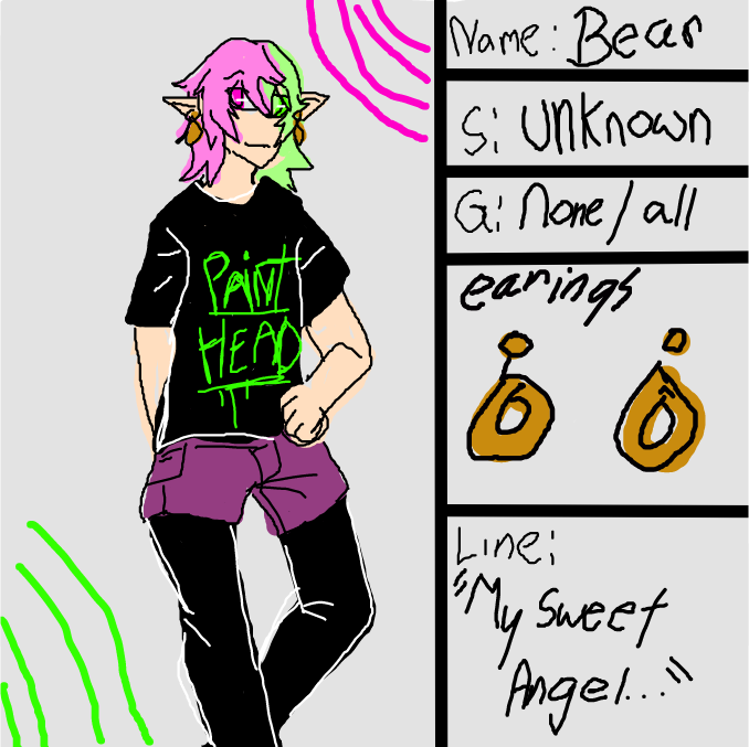 Drawing in Introduse yourself by MY~LEIGH