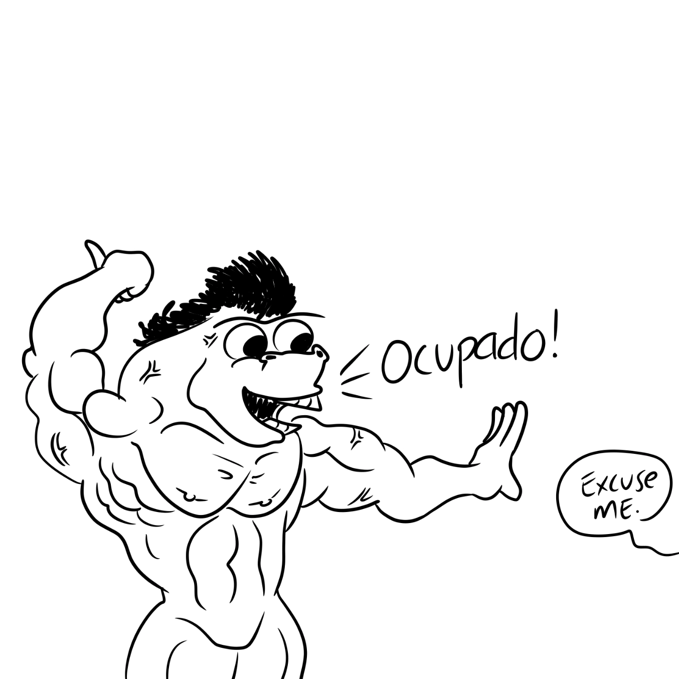  - Online Drawing Game Comic Strip Panel by Wizard Croissant