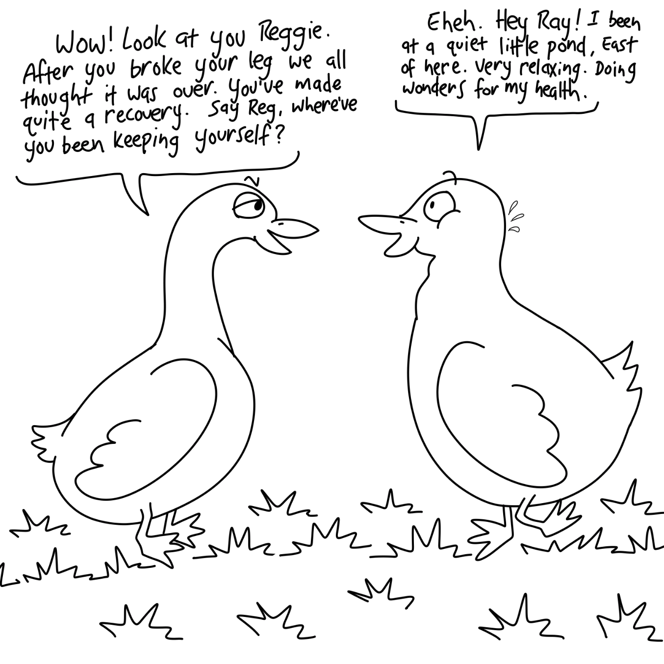  - Online Drawing Game Comic Strip Panel by Wizard Croissant