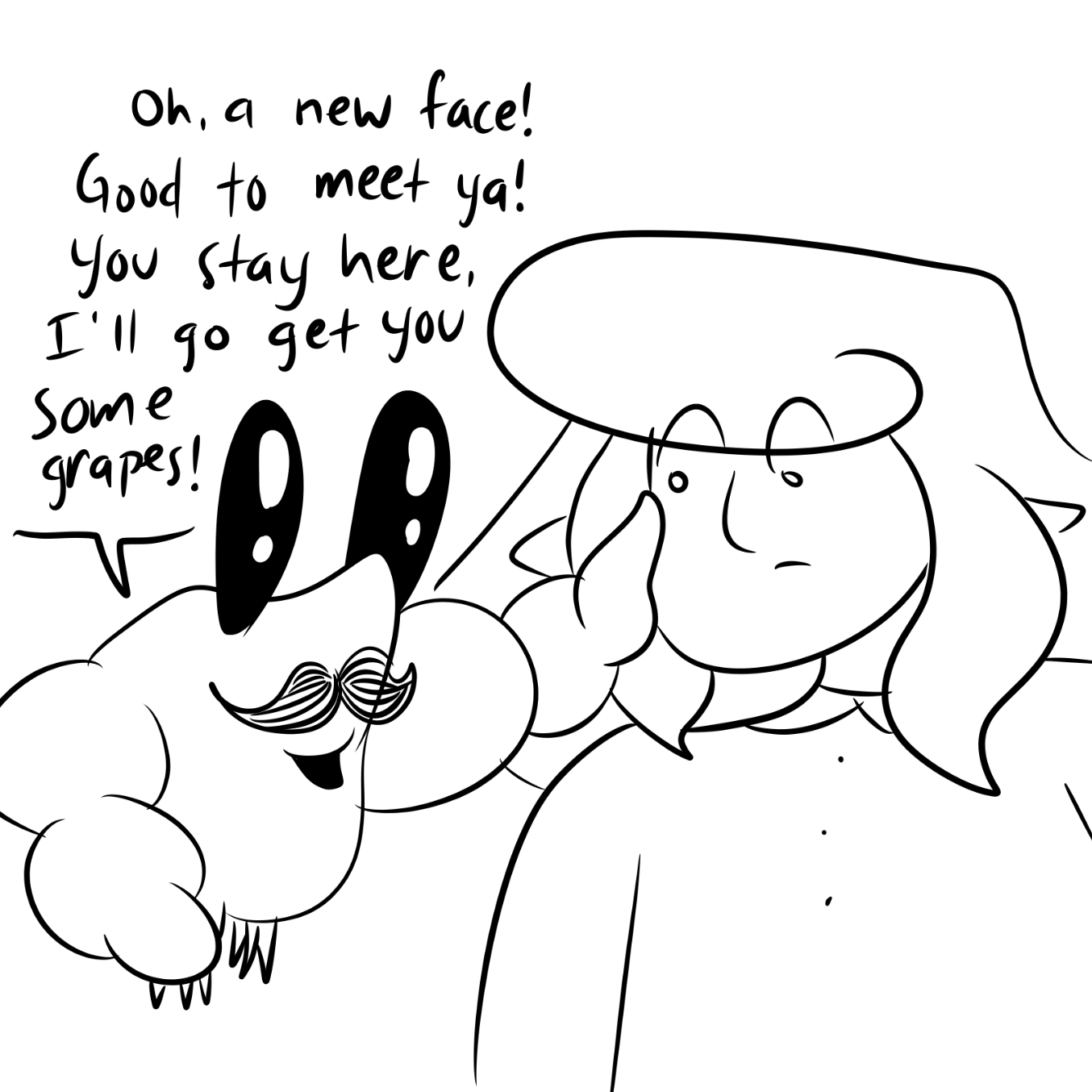  - Online Drawing Game Comic Strip Panel by Wizard Croissant