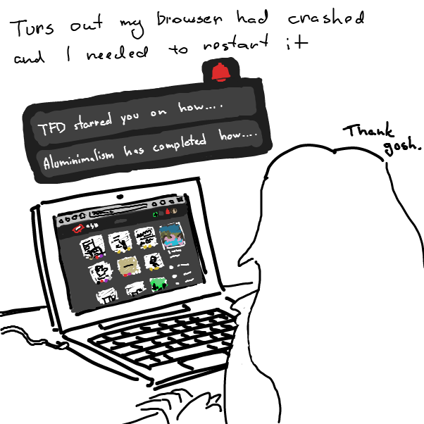  - Online Drawing Game Comic Strip Panel by Aluminimalism