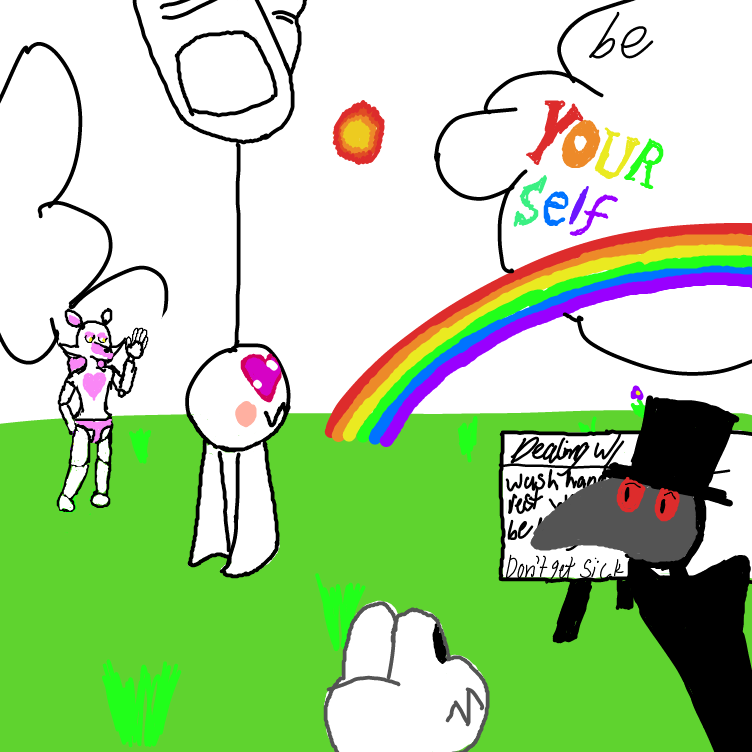 Have a wonderful day and always be yourself!!! ♥♥ - Online Drawing Game Comic Strip Panel by Setin