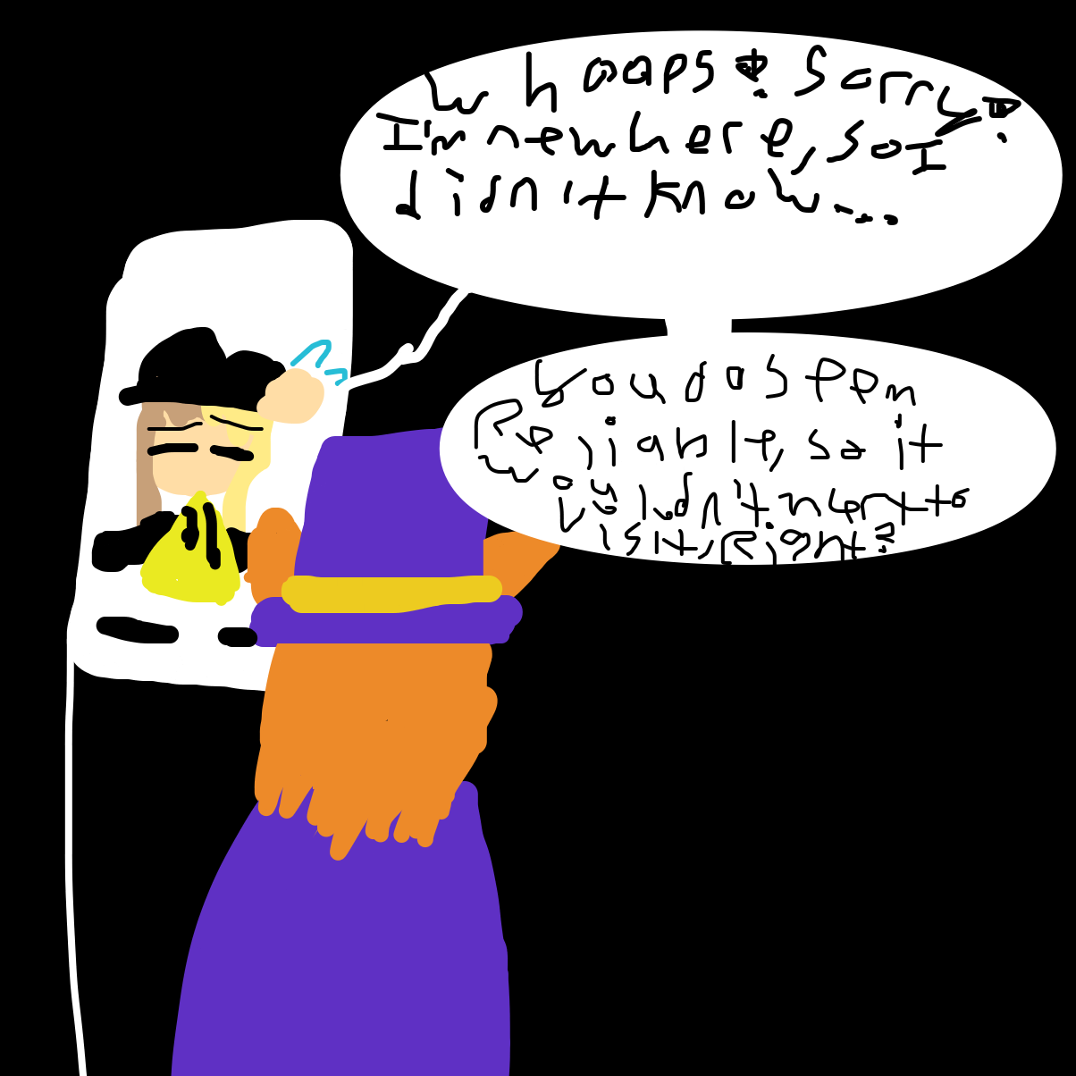  - Online Drawing Game Comic Strip Panel by EmoWeeb_the_Simp