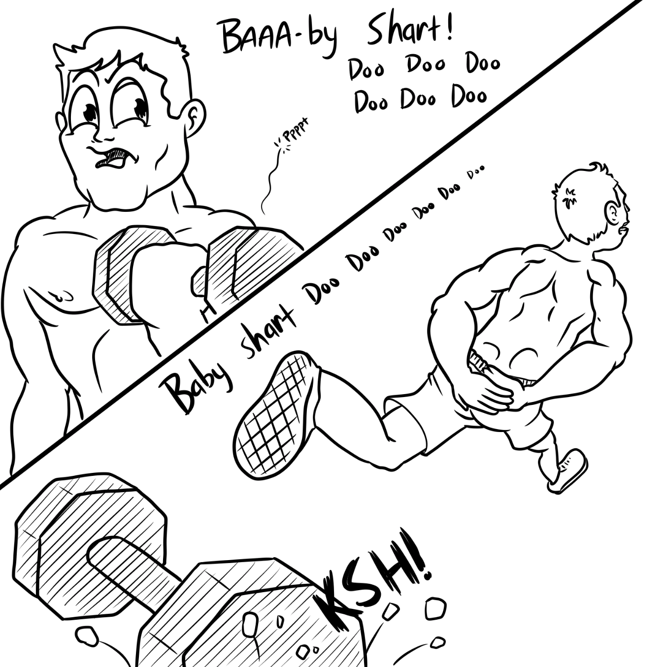  - Online Drawing Game Comic Strip Panel by Wizard Croissant