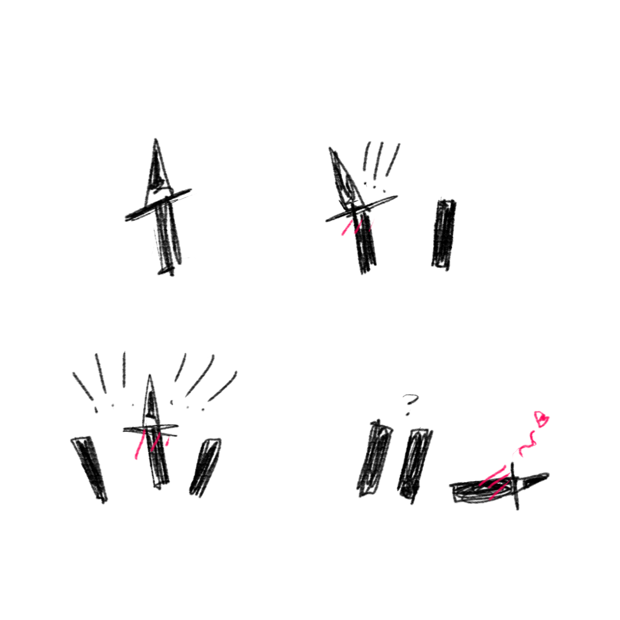 Drawing in Spooky witch by Potato Man