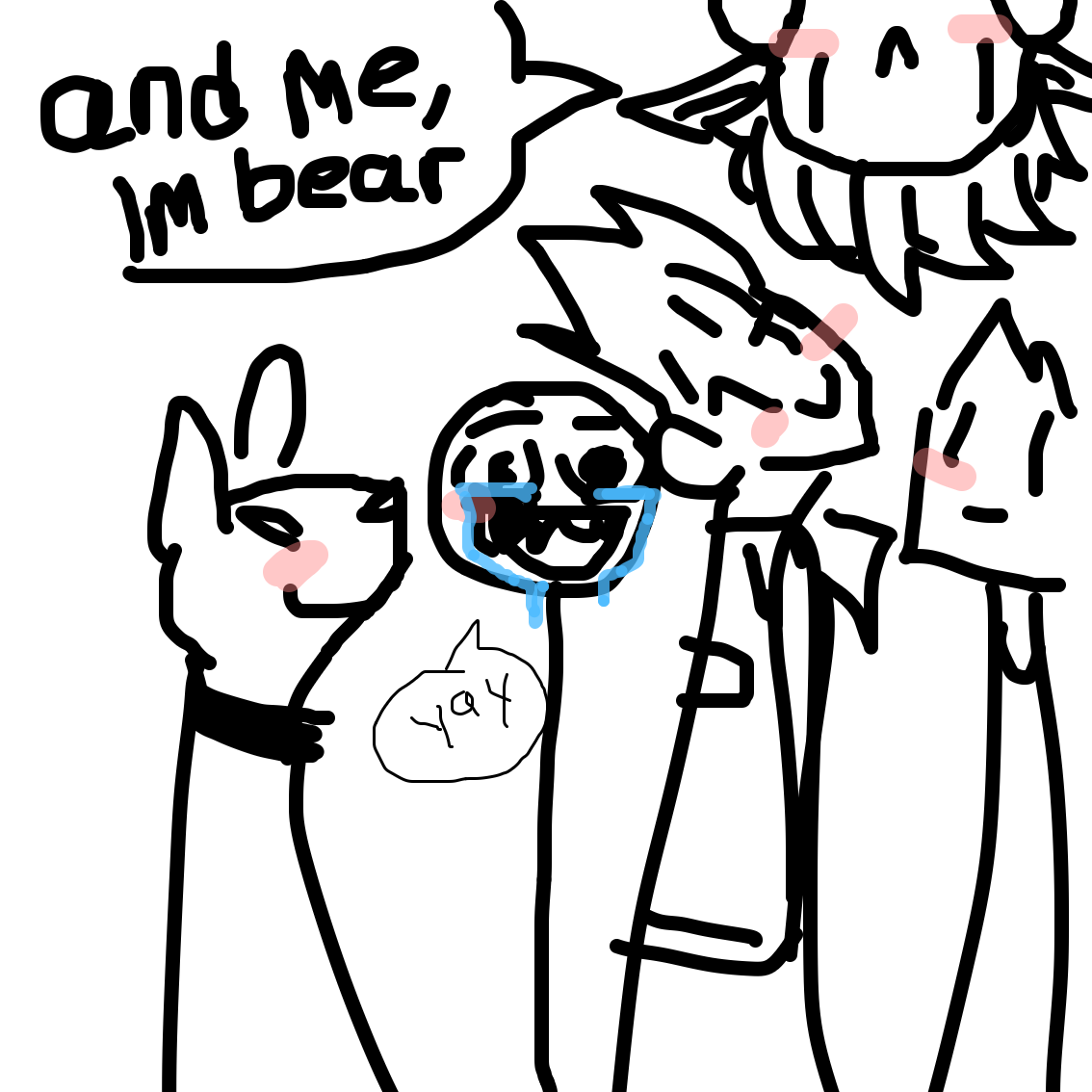 Drawing in something by MY~LEIGH