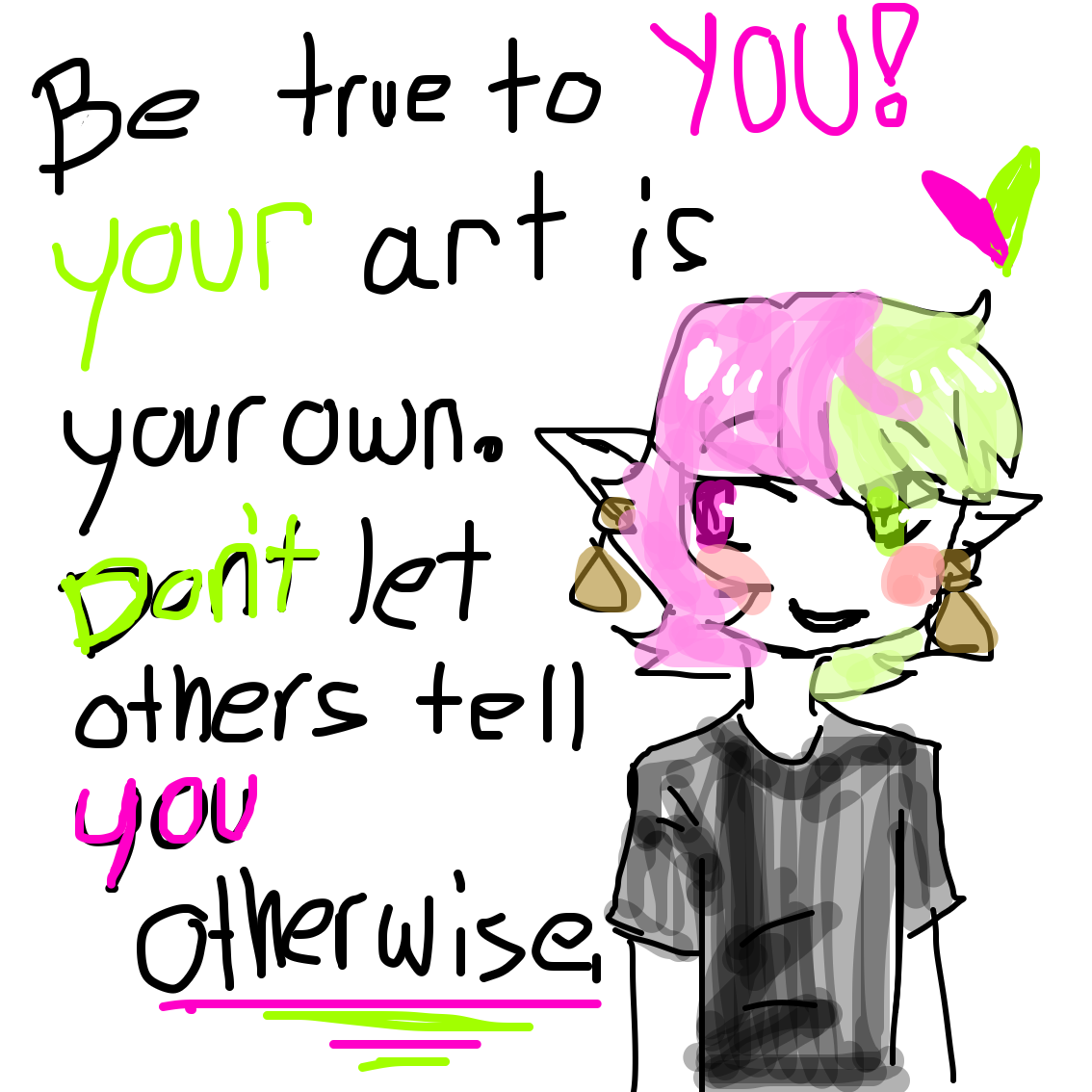 Drawing in Shine Your Light by MY~LEIGH