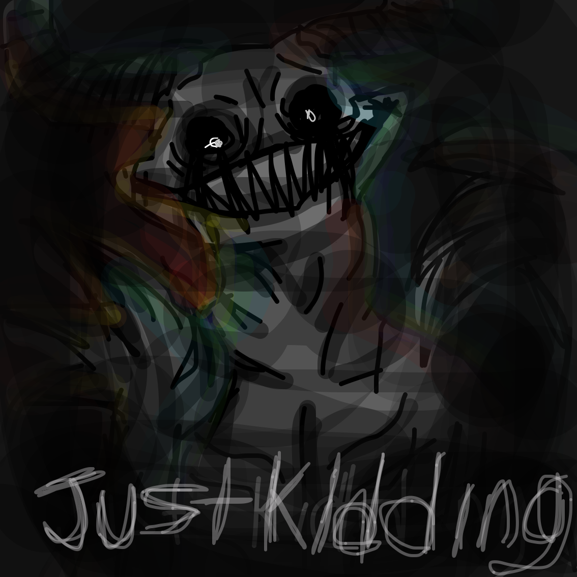 Drawing in I'm scared  by MY~LEIGH