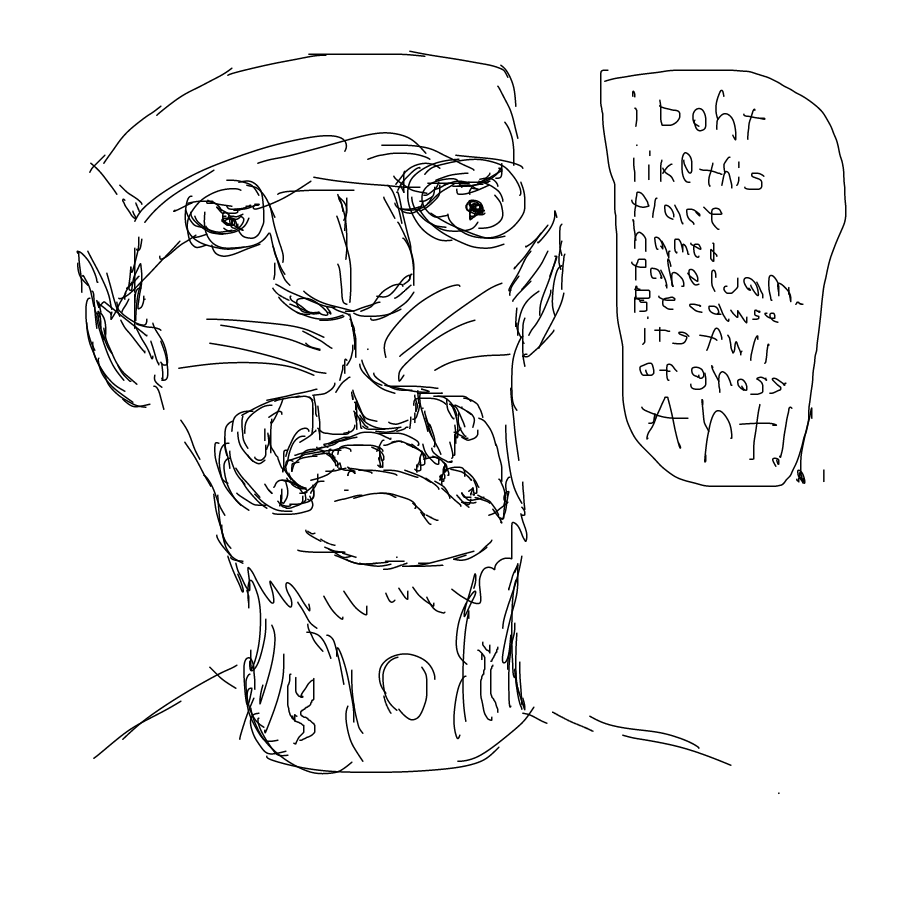 Drawing in barg bikkir be like by YARF