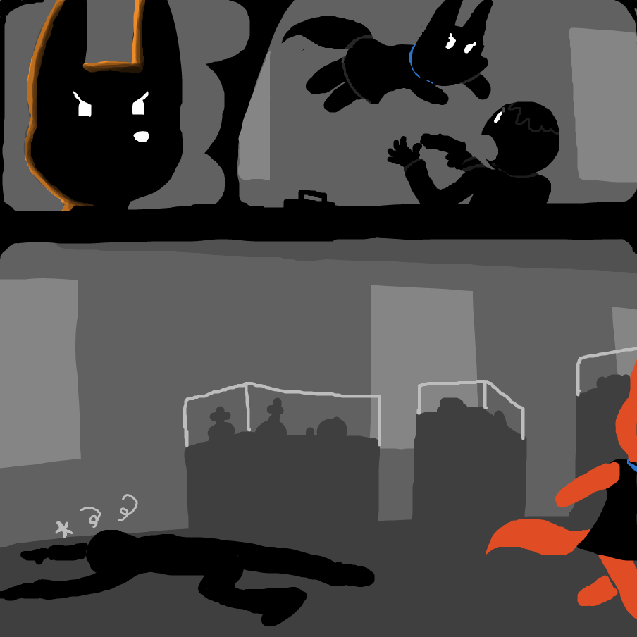  - Online Drawing Game Comic Strip Panel by TFD