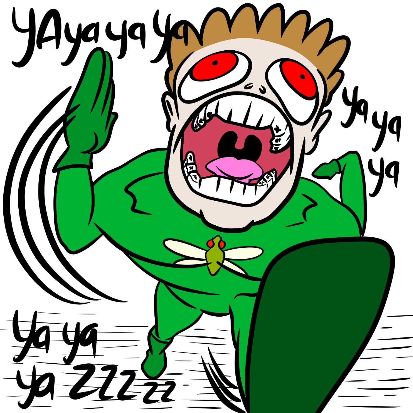 Liked webcomic Cicada Man