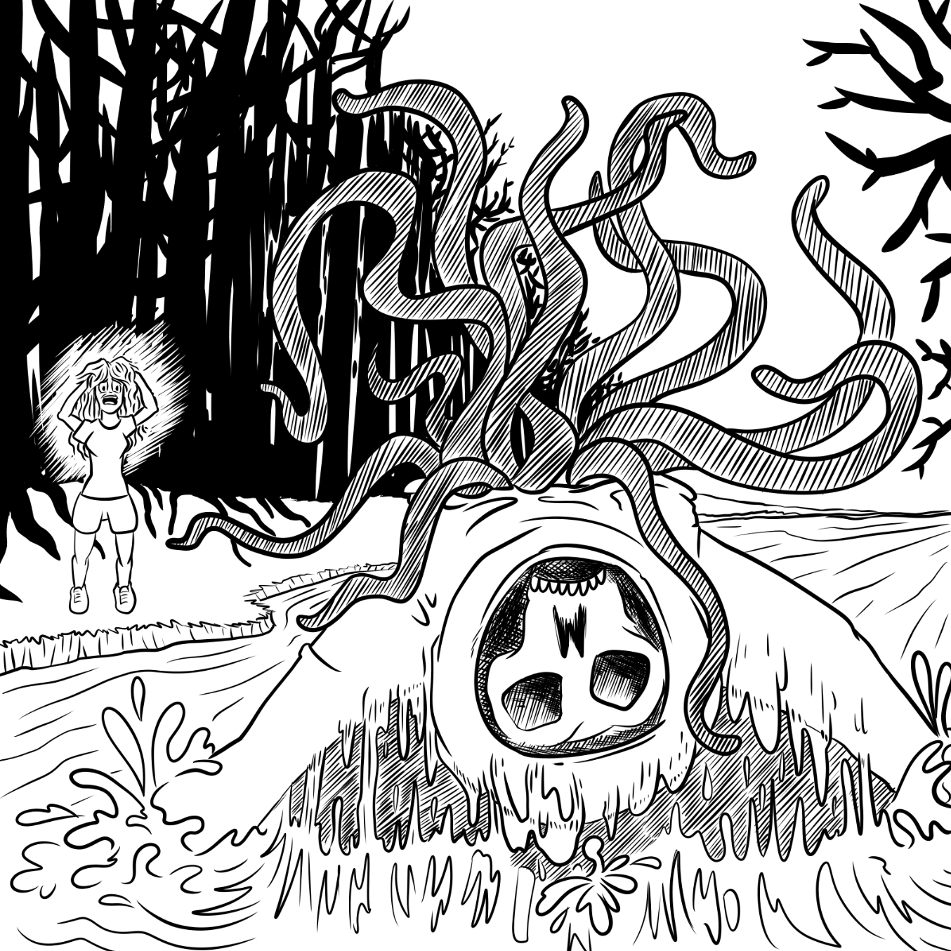  - Online Drawing Game Comic Strip Panel by Wizard Croissant