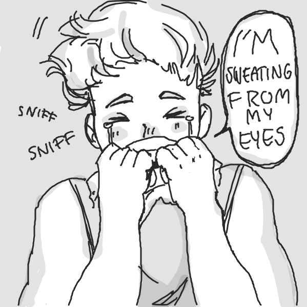 Drawing in TV by Akuyi