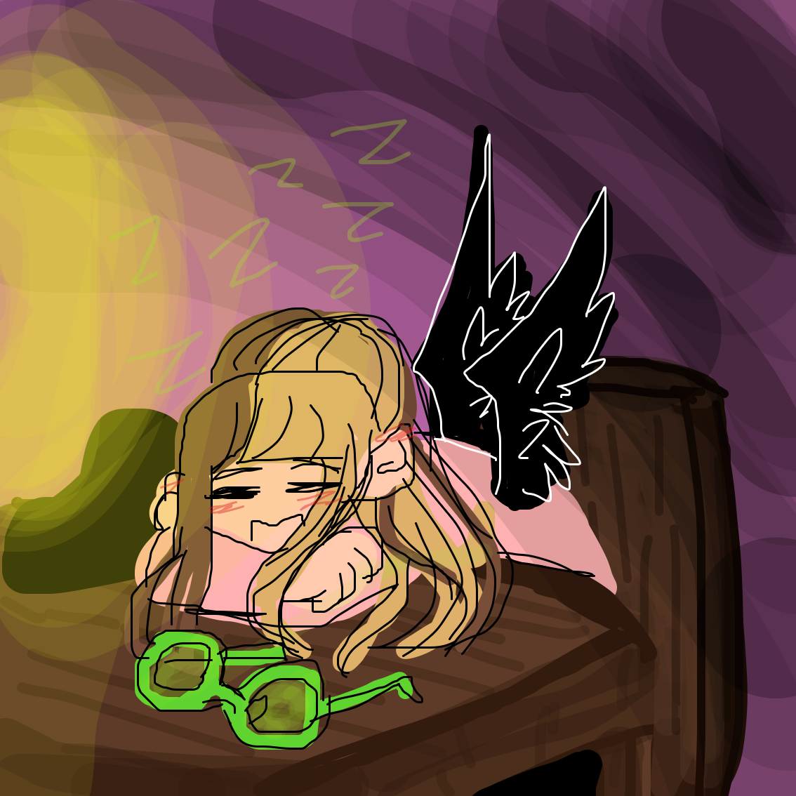 Drawing in Yet again test by MY~LEIGH