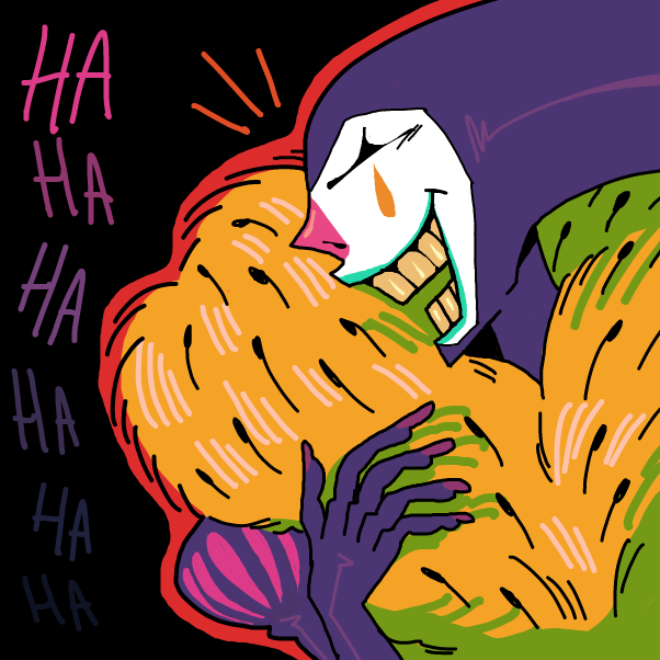 Drawing in MAKE A COOL VILLAIN by Chumky