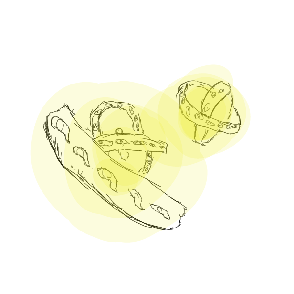 Drawing in Gyroscopes with eyes by YARF