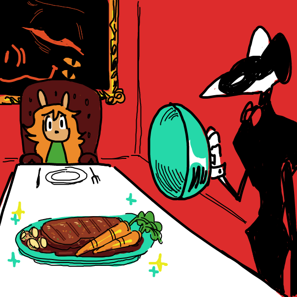 Liked webcomic dinnertime!
