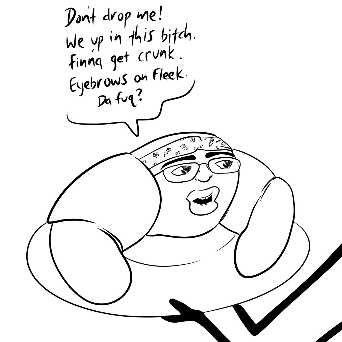  - Online Drawing Game Comic Strip Panel by Wizard Croissant