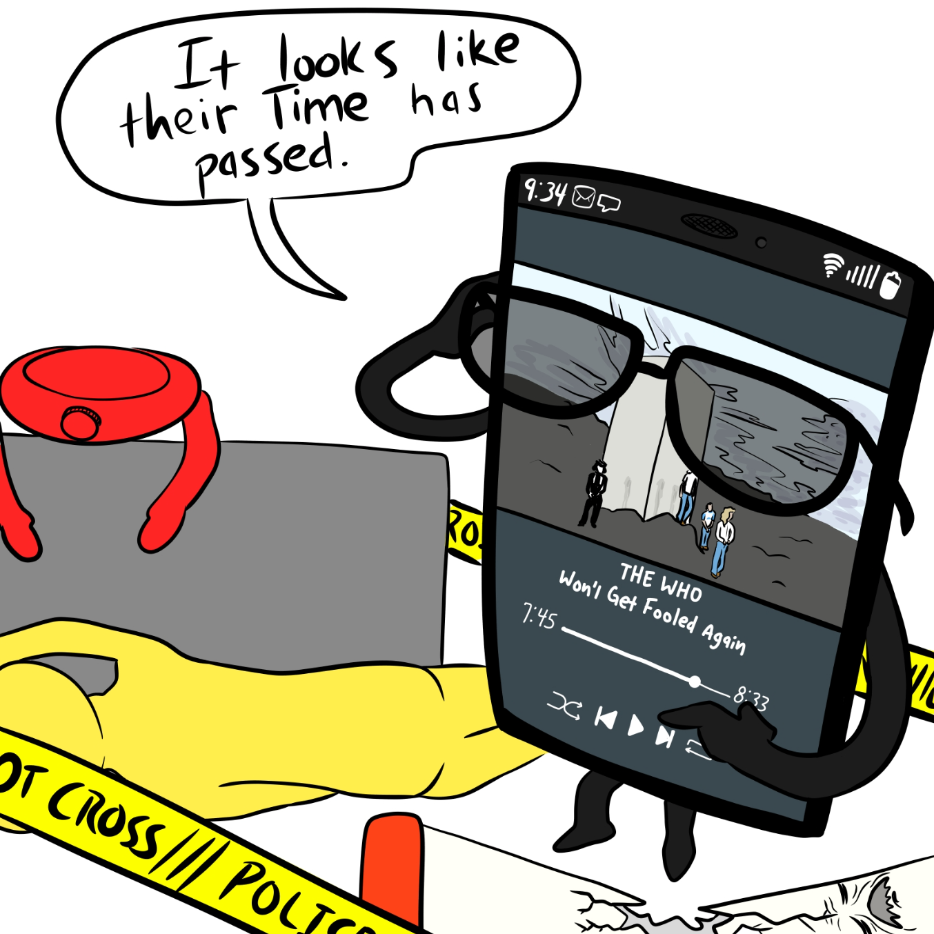  - Online Drawing Game Comic Strip Panel by Wizard Croissant