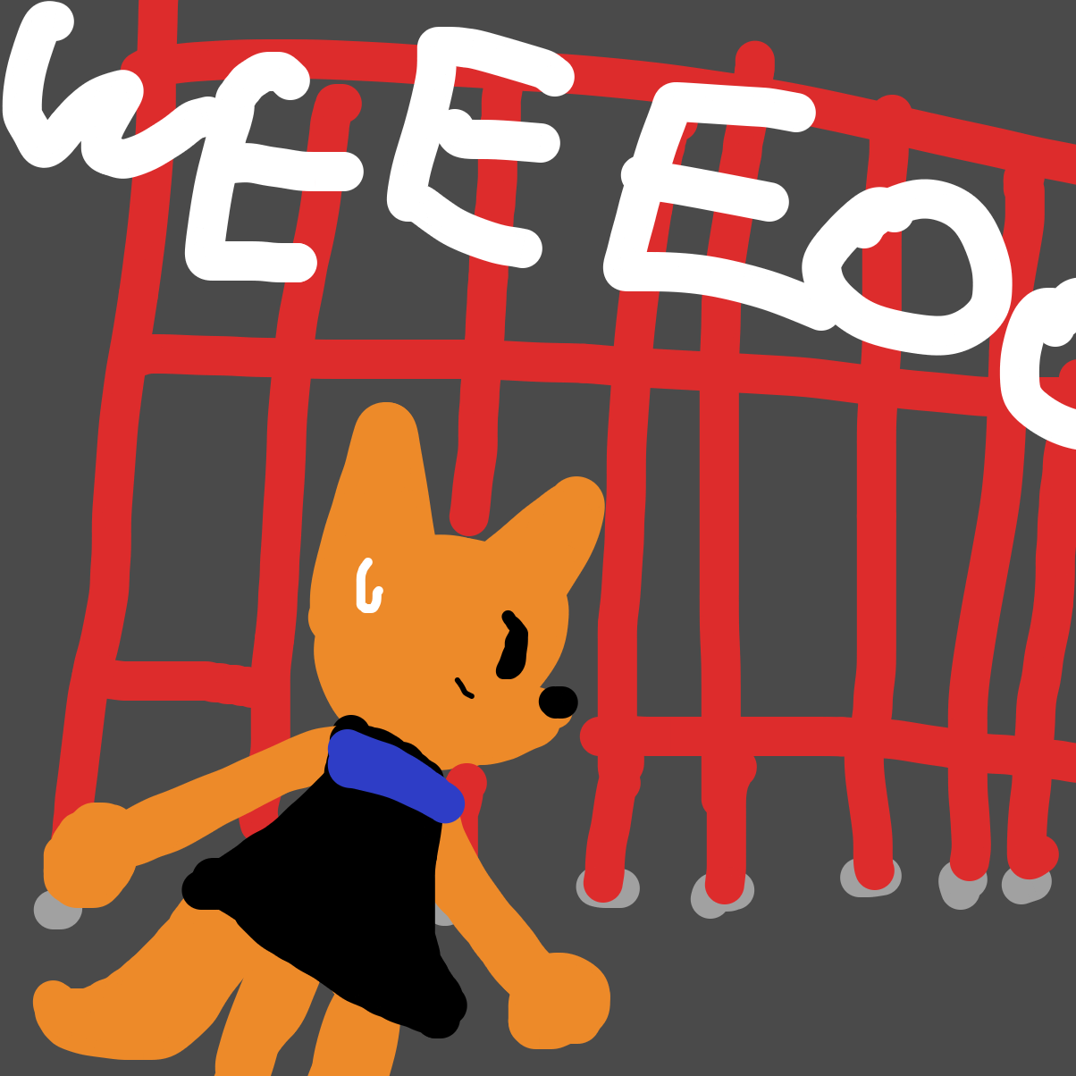 WEE WOO WEE WOO - Online Drawing Game Comic Strip Panel by EmoWeeb_the_Simp