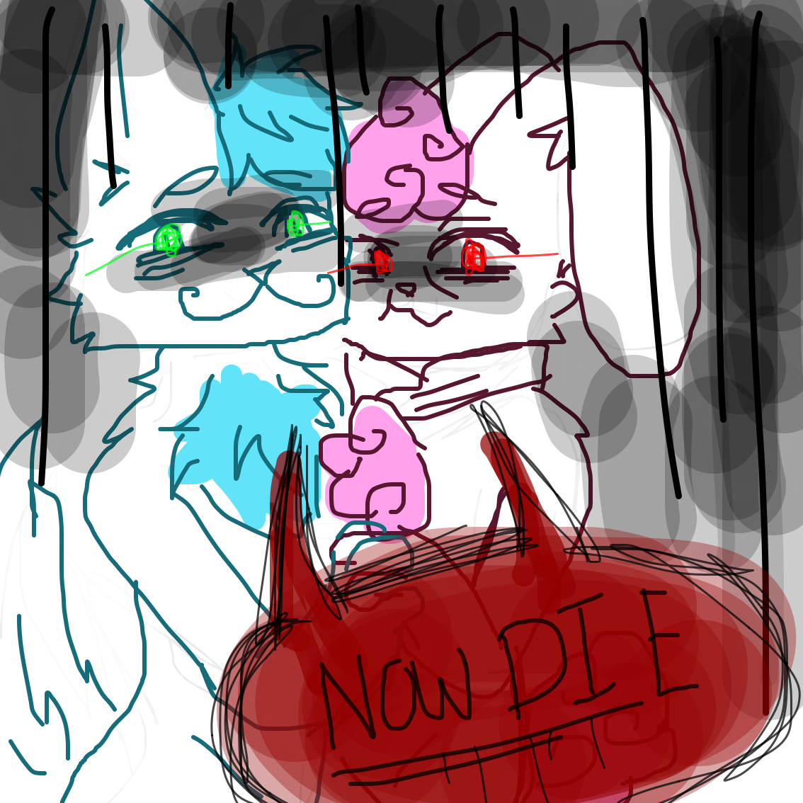 Drawing in beautiful death by MY~LEIGH