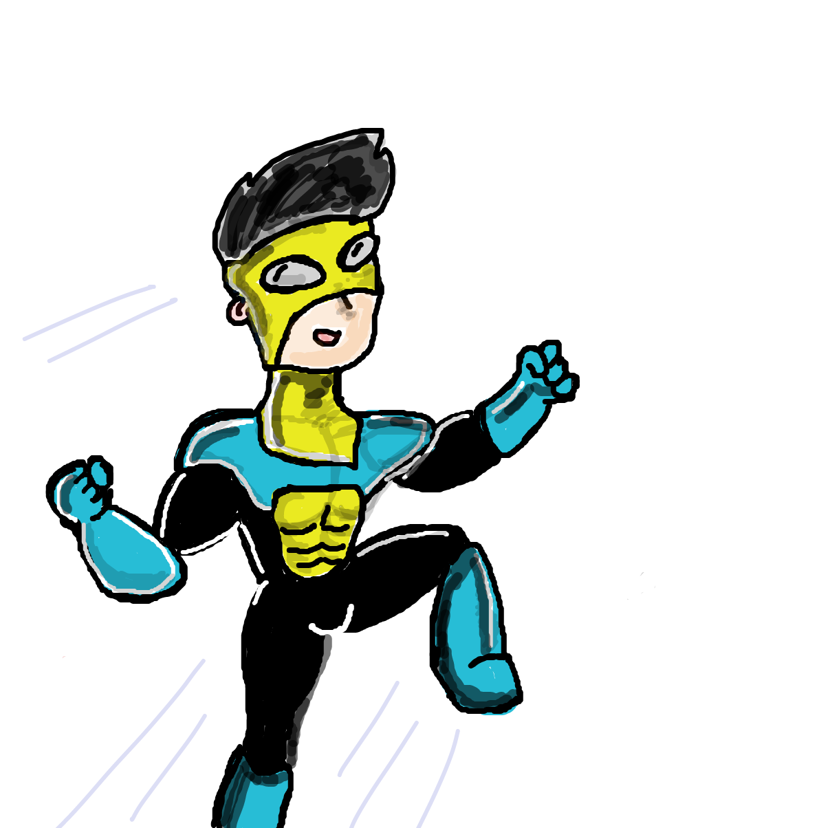 Drawing in El invencible by rex