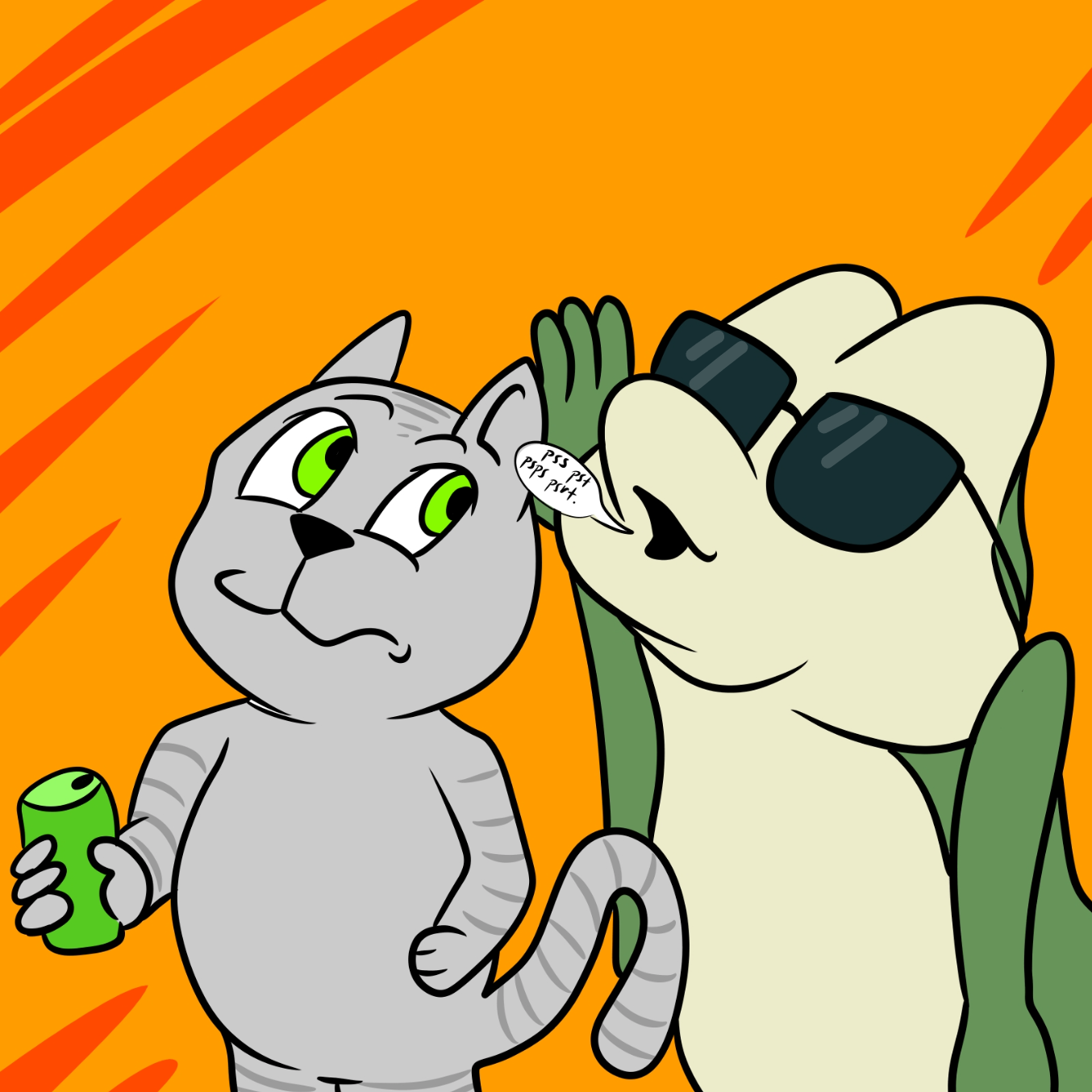  - Online Drawing Game Comic Strip Panel by Wizard Croissant