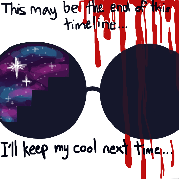 So you know that part in [ S ] Collide when he was almost gonna lose hope n shiz? Ya I just wanted to reference that in this piece. Sorry if it's really simple I'm drawing this using my laptop n mouse so ow my hand. - Online Drawing Game Comic Strip Panel by this account is dead