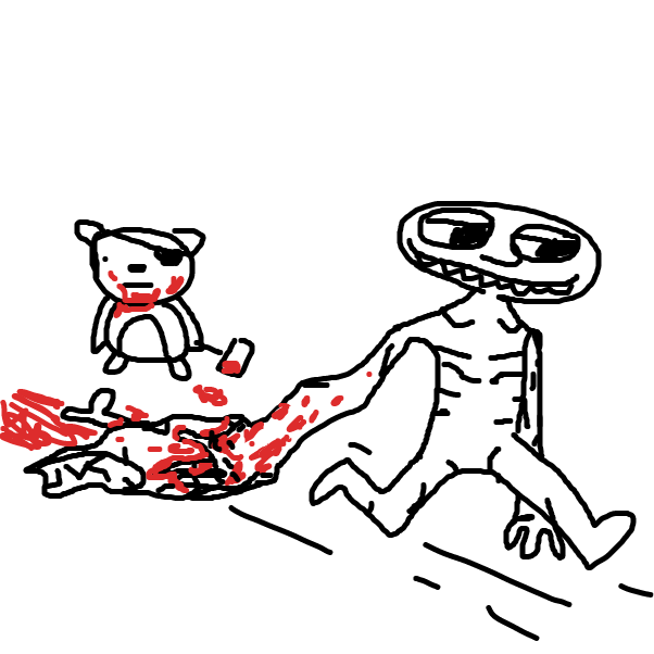 Drawing in bear by sandwich223