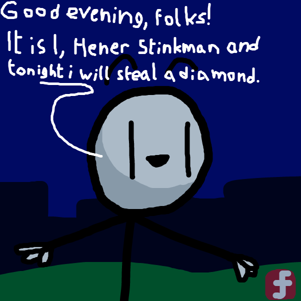 This is a parody of Stealing The Diamond btw - Online Drawing Game Comic Strip Panel by Ohnooooo