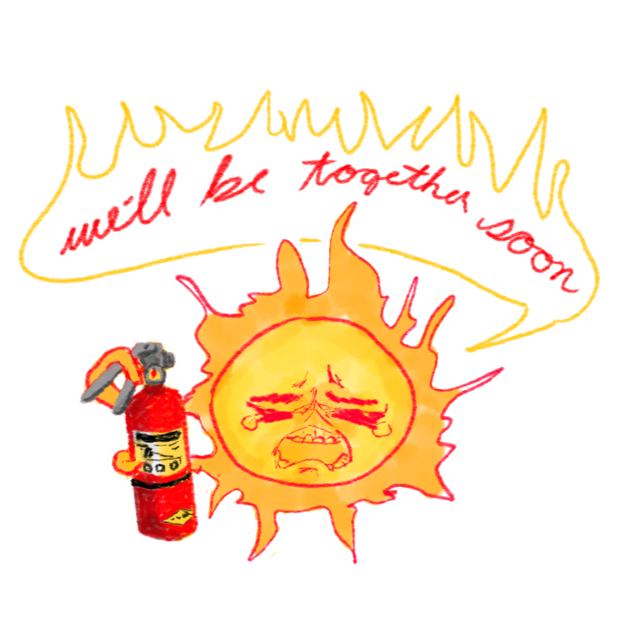 Drawing in Steamy Love Story by Potato Man