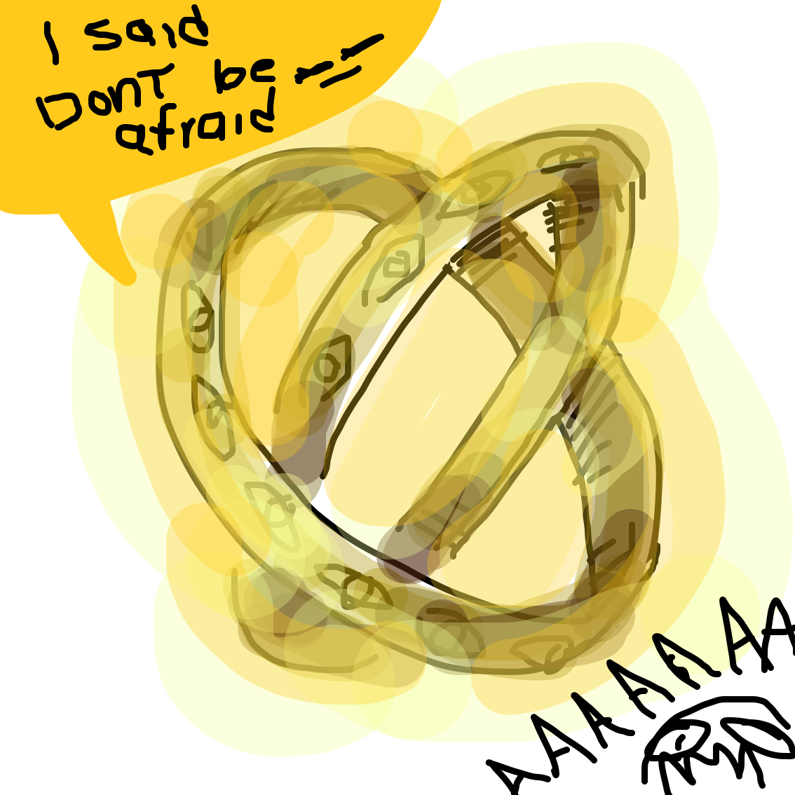 Drawing in Gyroscopes with eyes by MY~LEIGH