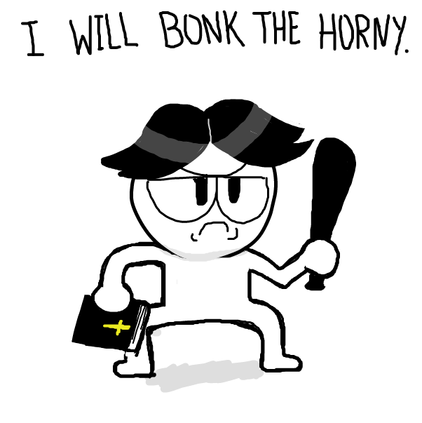 I haven't seen so many "horny" jams lately! D: - Online Drawing Game Comic Strip Panel by Sluggishfella